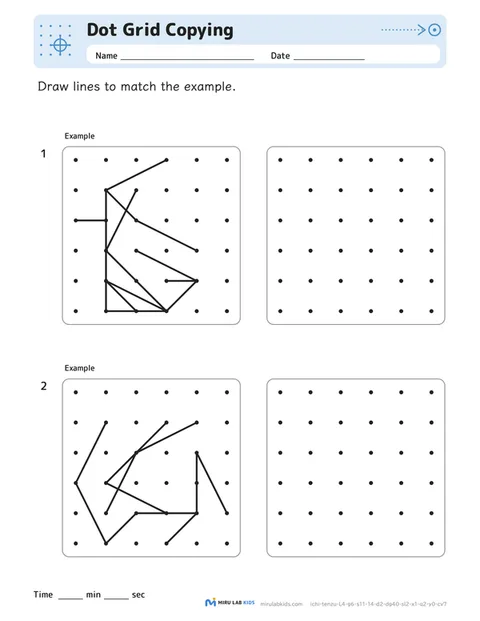 Dot Grid Copying Level 4 No. 2