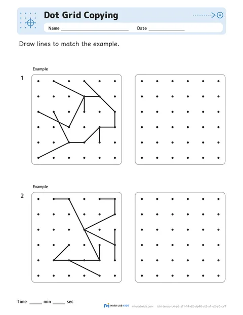 Dot Grid Copying Level 4 No. 4
