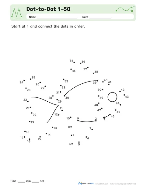 Dot-to-Dot Level 2 No. 3