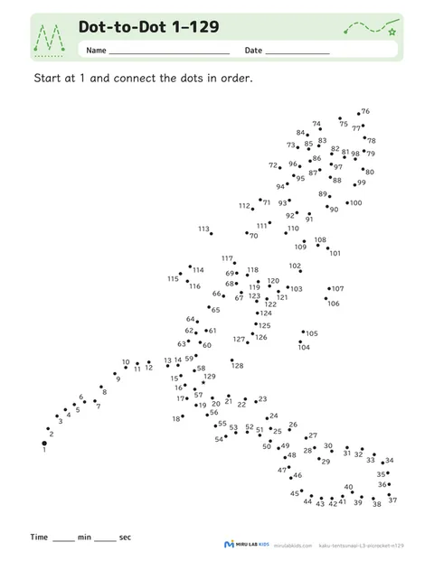 Dot-to-Dot Level 3 No. 3