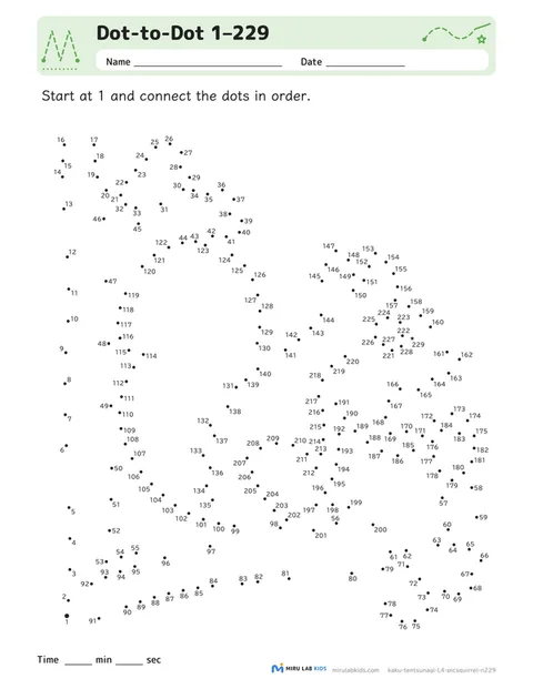 Dot-to-Dot Level 4 No. 1