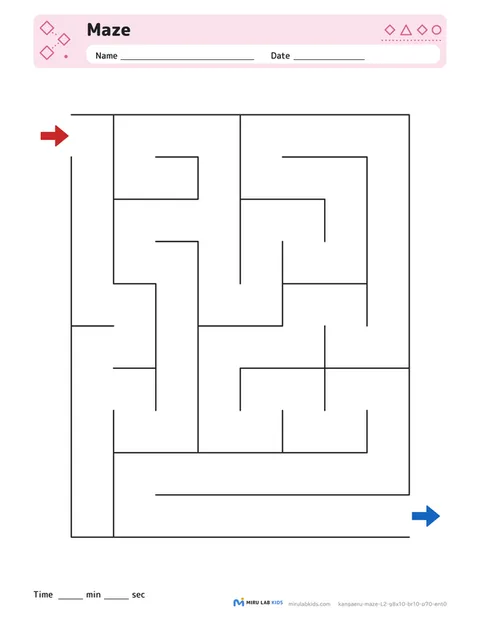 Mazes Level 2 No. 1