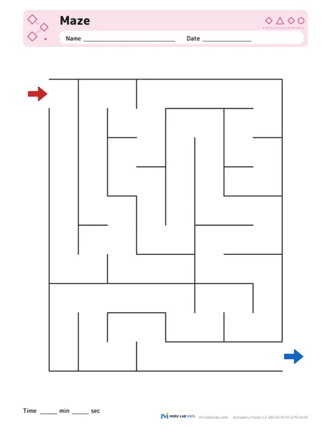 Mazes Level 2 No. 2