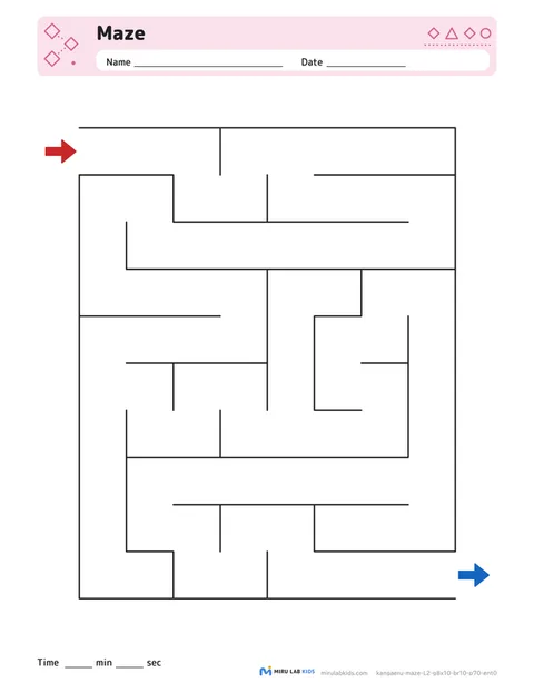 Mazes Level 2 No. 3