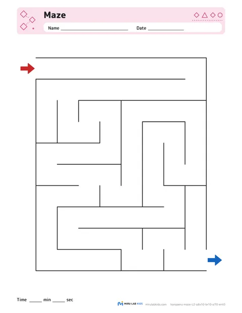 Mazes Level 2 No. 4