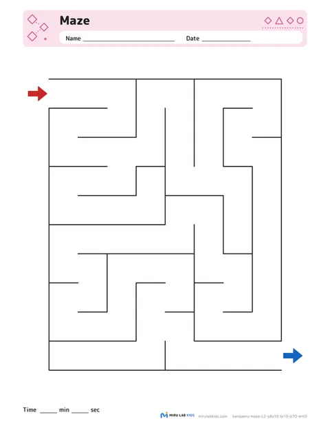 Mazes Level 2 No. 5