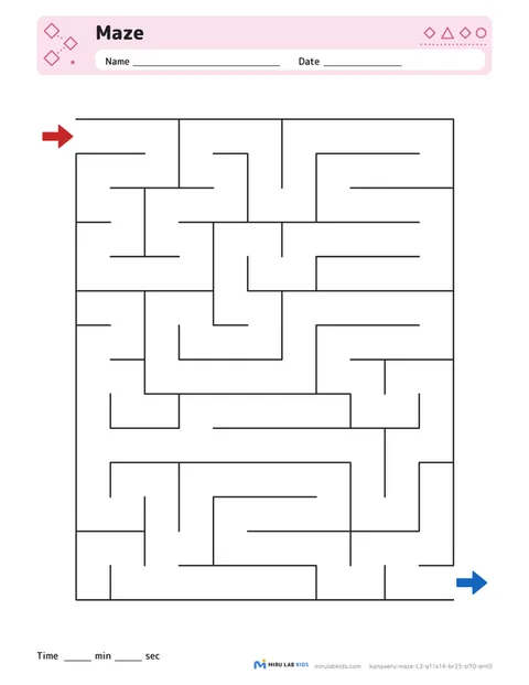 Mazes Level 3 No. 2