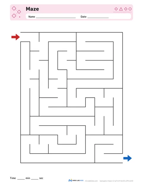 Mazes Level 3 No. 4