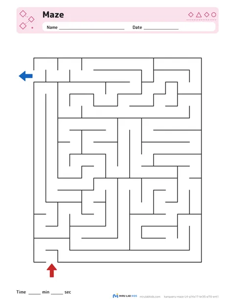Mazes Level 4 No. 5