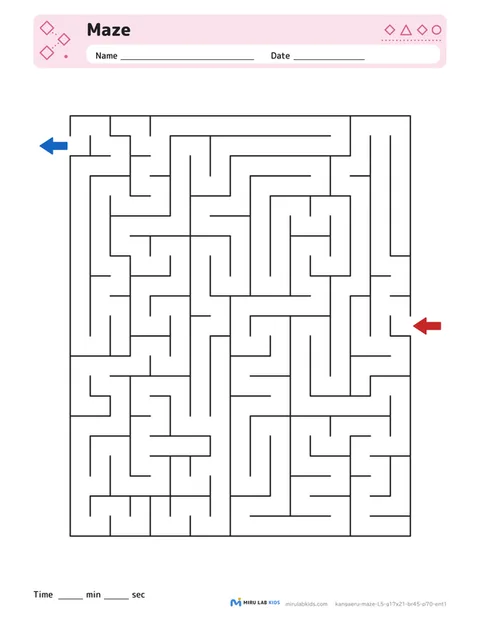Mazes Level 5 No. 1