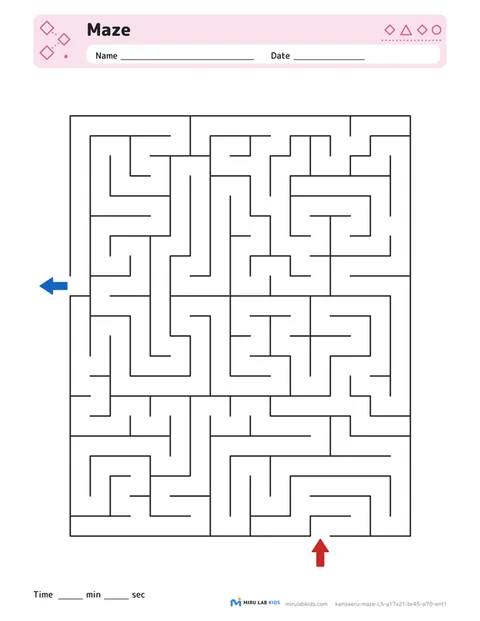 Mazes Level 5 No. 2
