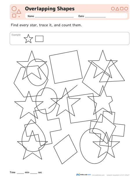 Overlapping Shapes Level 2 No. 2