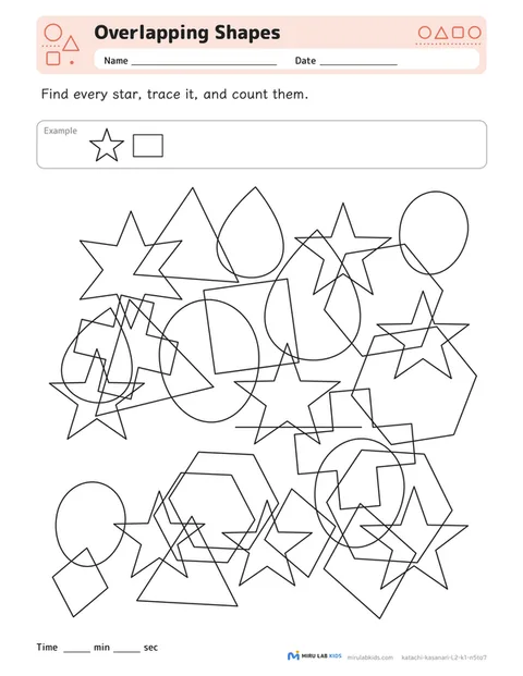 Overlapping Shapes Level 2 No. 5