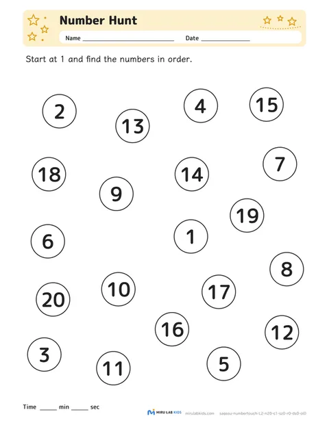 Number Hunt Level 2 No. 1