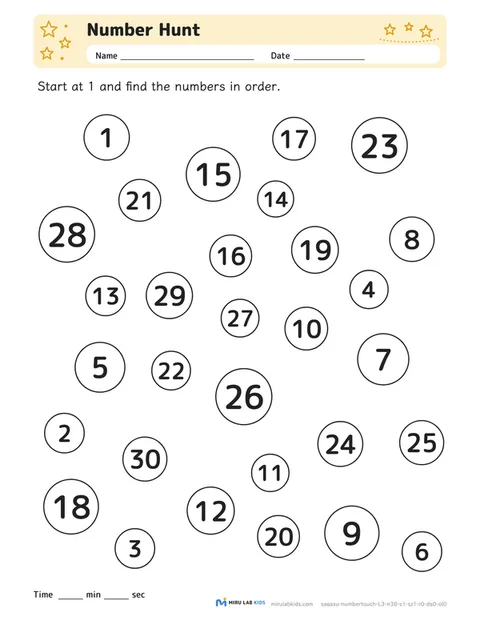Number Hunt Level 3 No. 2