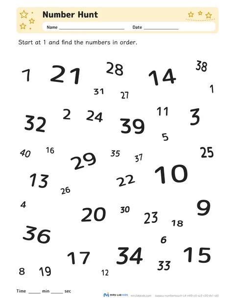 Number Hunt Level 4 No. 3