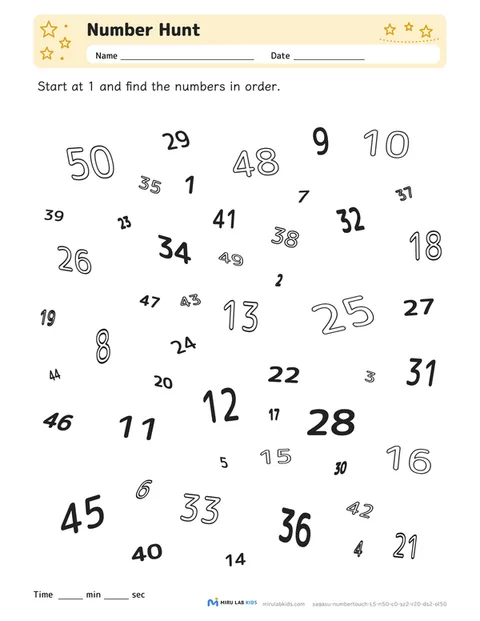 Number Hunt Level 5 No. 1