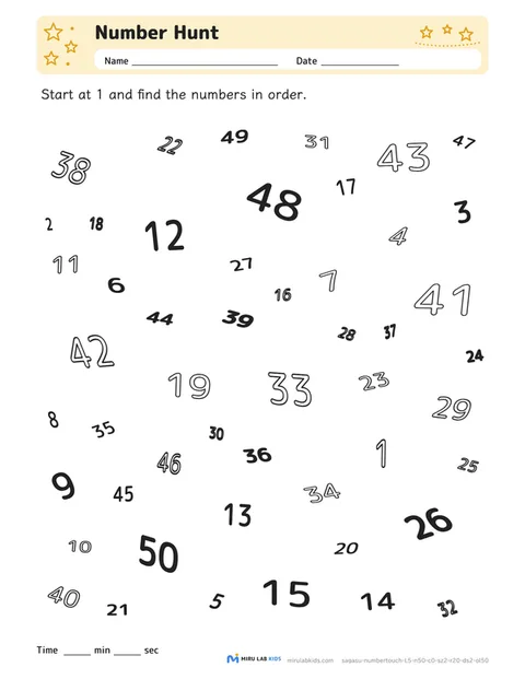 Number Hunt Level 5 No. 3