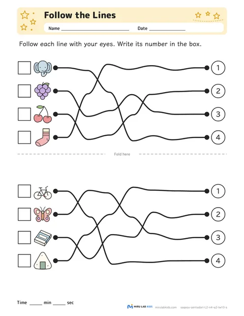Follow the Lines Level 2 No. 5